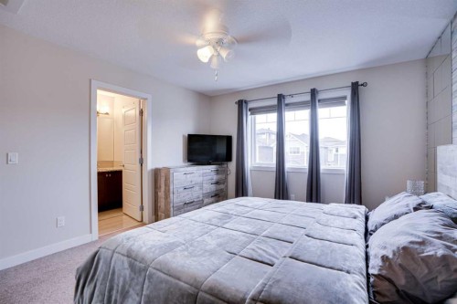 126 Saddlestone Park Ne, Calgary, AB - Indoor Photo Showing Bedroom