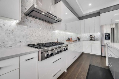 2415 25 Avenue Nw, Calgary, AB - Indoor Photo Showing Kitchen With Upgraded Kitchen