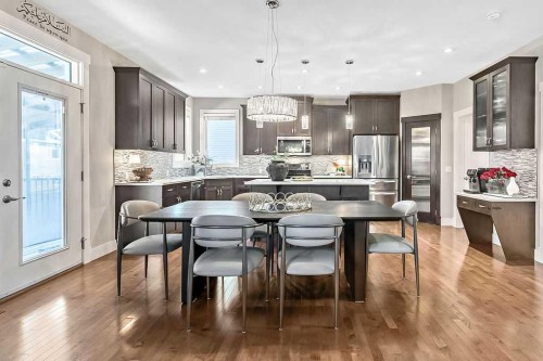 112 Kinniburgh Close, Chestermere, AB - Indoor Photo Showing Dining Room