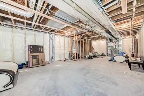 1859 Cornerstone Boulevard Ne, Calgary, AB - Indoor Photo Showing Basement