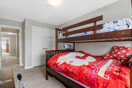 26 Marquis Heights Se, Calgary, AB - Indoor Photo Showing Bedroom
