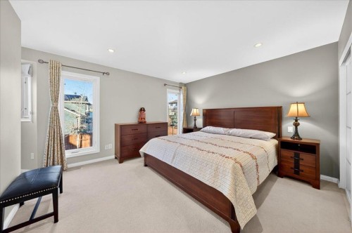137 Woodbrook Road Sw, Calgary, AB - Indoor Photo Showing Bedroom