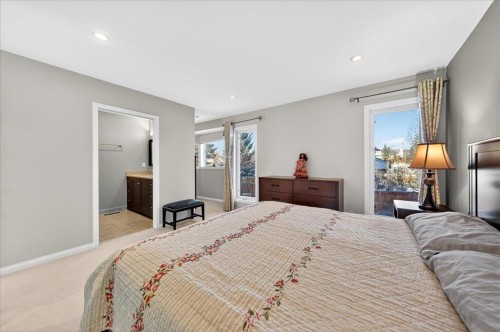 137 Woodbrook Road Sw, Calgary, AB - Indoor Photo Showing Bedroom