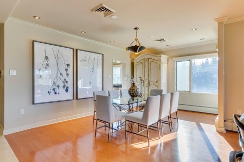 3N-222 Eagle Ridge Drive Sw, Calgary, AB - Indoor Photo Showing Dining Room