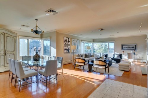 3N-222 Eagle Ridge Drive Sw, Calgary, AB - Indoor Photo Showing Dining Room