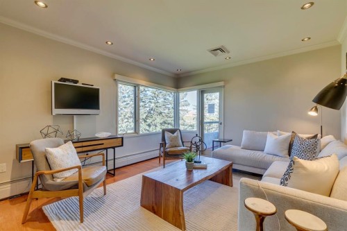 3N-222 Eagle Ridge Drive Sw, Calgary, AB - Indoor Photo Showing Living Room