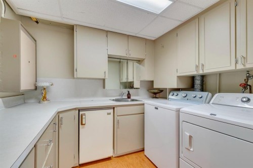 3N-222 Eagle Ridge Drive Sw, Calgary, AB - Indoor Photo Showing Laundry Room