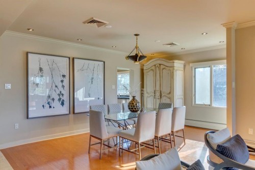 3N-222 Eagle Ridge Drive Sw, Calgary, AB - Indoor Photo Showing Dining Room