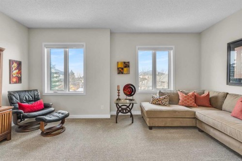 103 Panamount Crescent Nw, Calgary, AB - Indoor Photo Showing Living Room
