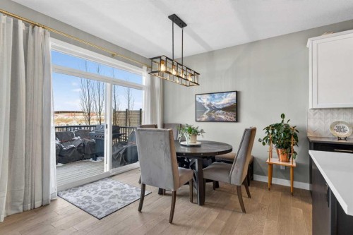 188 Sunrise Common, Cochrane, AB - Indoor Photo Showing Dining Room
