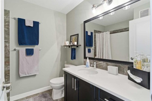 188 Sunrise Common, Cochrane, AB - Indoor Photo Showing Bathroom