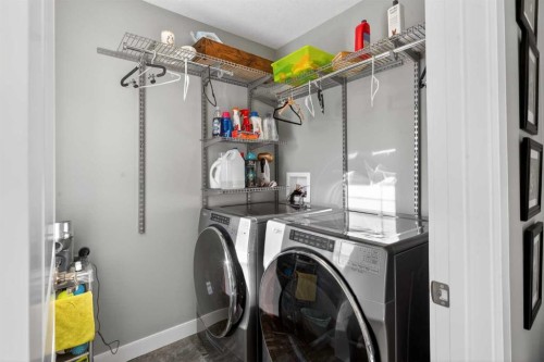 188 Sunrise Common, Cochrane, AB - Indoor Photo Showing Laundry Room