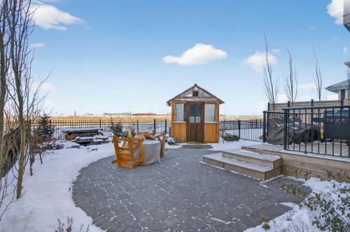 188 Sunrise Common, Cochrane, AB - Outdoor With Deck Patio Veranda