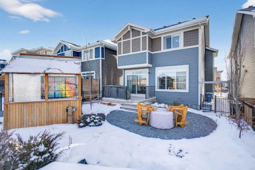 188 Sunrise Common, Cochrane, AB - Outdoor With Deck Patio Veranda