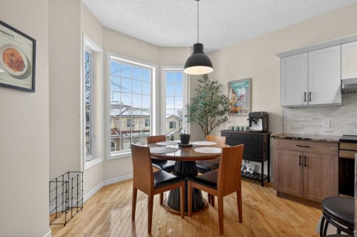 42 Hamptons Link Nw, Calgary, AB - Indoor Photo Showing Dining Room