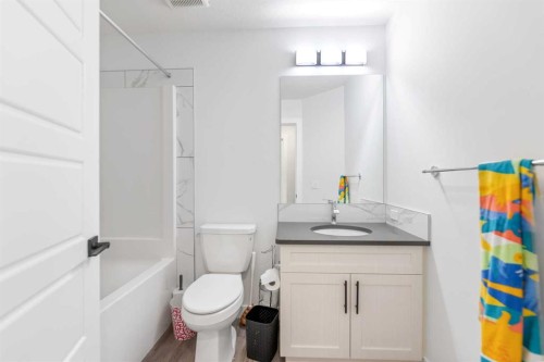 208 Dawson Circle, Chestermere, AB - Indoor Photo Showing Bathroom