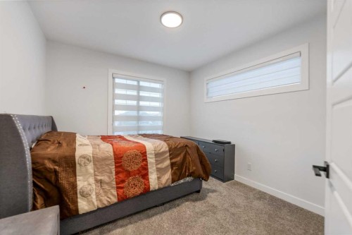 208 Dawson Circle, Chestermere, AB - Indoor Photo Showing Bedroom