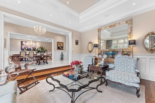 1020 Bel-Aire Drive, Calgary, AB - Indoor Photo Showing Living Room