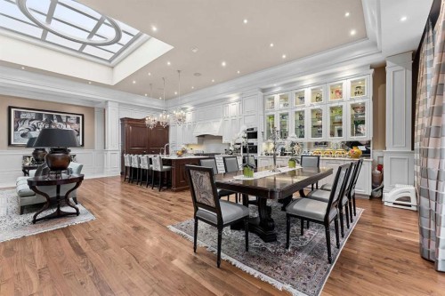 1020 Bel-Aire Drive, Calgary, AB - Indoor Photo Showing Dining Room