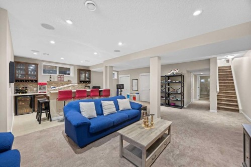 202 Royal Oak Heath Nw, Calgary, AB - Indoor Photo Showing Living Room