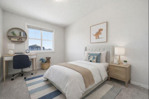 292 Cornerbrook Drive Ne, Calgary, AB - Indoor Photo Showing Bedroom