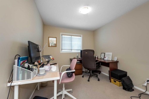 212 Silverado Range Heights Sw, Calgary, AB - Indoor Photo Showing Office