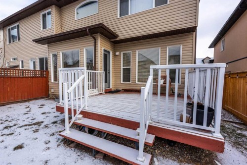 212 Silverado Range Heights Sw, Calgary, AB - Outdoor With Deck Patio Veranda With Exterior