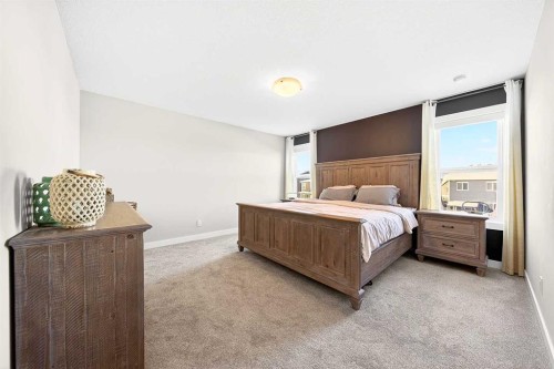 13 Cranbrook Close Se, Calgary, AB - Indoor Photo Showing Bedroom