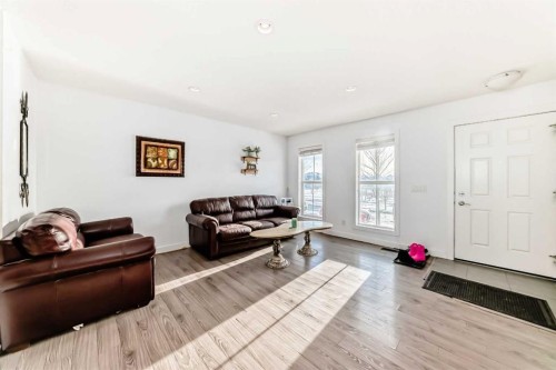 366 Auburn Bay Avenue Se, Calgary, AB - Indoor Photo Showing Living Room