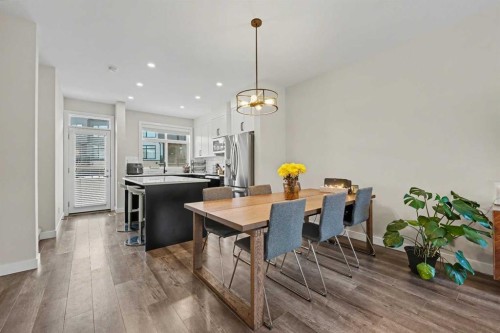 137 Sage Meadows Gardens Nw, Calgary, AB - Indoor Photo Showing Dining Room