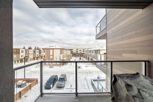 316-200 Shawnee Square Sw, Calgary, AB - Outdoor With Balcony With Exterior