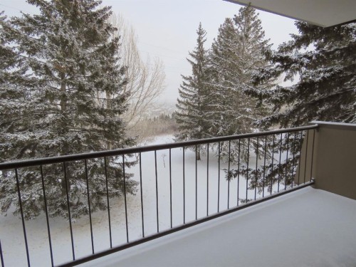 204-328 Cedar Crescent Sw, Calgary, AB - Outdoor With Balcony