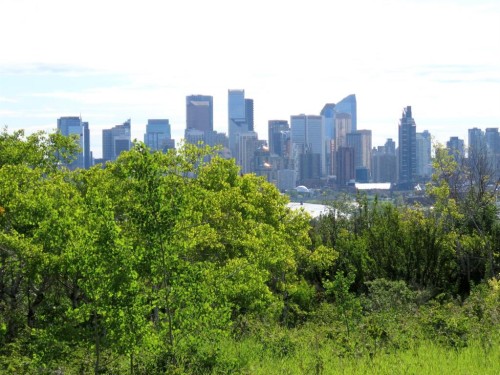 204-328 Cedar Crescent Sw, Calgary, AB - Outdoor With View