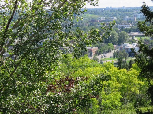 204-328 Cedar Crescent Sw, Calgary, AB - Outdoor With View