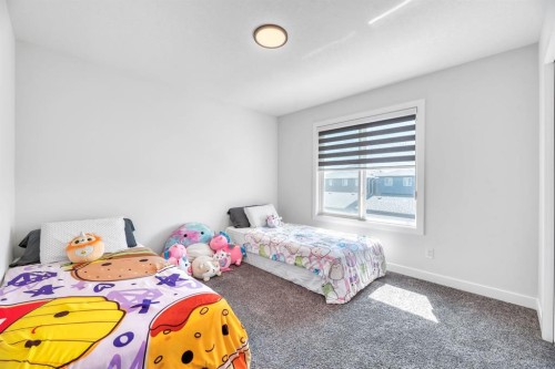 240 Creekstone Path Sw, Calgary, AB - Indoor Photo Showing Bedroom