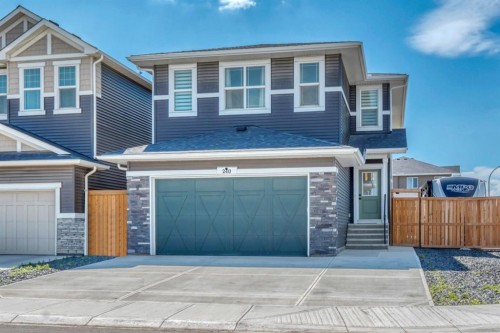 240 Creekstone Path Sw, Calgary, AB - Outdoor With Facade