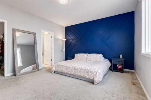 68 Yorkstone Grove Sw, Calgary, AB - Indoor Photo Showing Bedroom
