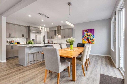 68 Yorkstone Grove Sw, Calgary, AB - Indoor Photo Showing Dining Room