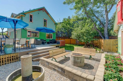 1512 33 Avenue Sw, Calgary, AB - Outdoor With Deck Patio Veranda