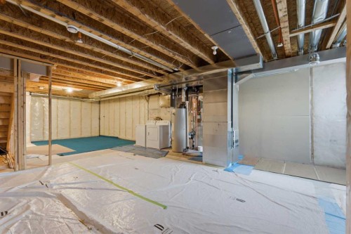 36 Howse Drive Ne, Calgary, AB - Indoor Photo Showing Basement