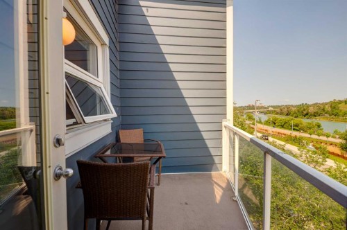 459-333 Riverfront Avenue Se, Calgary, AB - Outdoor With Balcony With Exterior