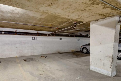 459-333 Riverfront Avenue Se, Calgary, AB - Indoor Photo Showing Garage
