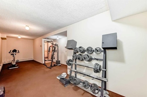 603-330 15 Avenue Sw, Calgary, AB - Indoor Photo Showing Gym Room