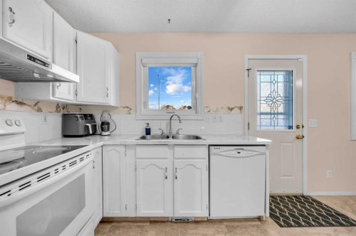 131 Coral Springs Circle Ne, Calgary, AB - Indoor Photo Showing Kitchen With Double Sink