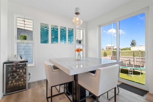 36 Magnolia Bay Se, Calgary, AB - Indoor Photo Showing Dining Room
