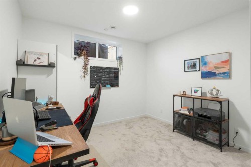36 Magnolia Bay Se, Calgary, AB - Indoor Photo Showing Office