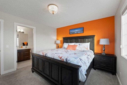 143 Baysprings Terrace, Airdrie, AB - Indoor Photo Showing Bedroom