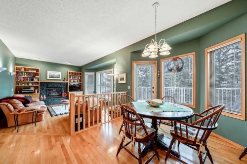 18 Prominence View Sw, Calgary, AB - Indoor Photo Showing Dining Room