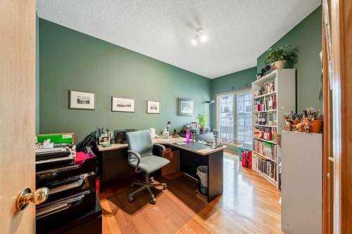 18 Prominence View Sw, Calgary, AB - Indoor Photo Showing Office