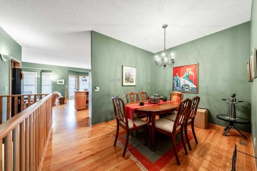 18 Prominence View Sw, Calgary, AB - Indoor Photo Showing Dining Room